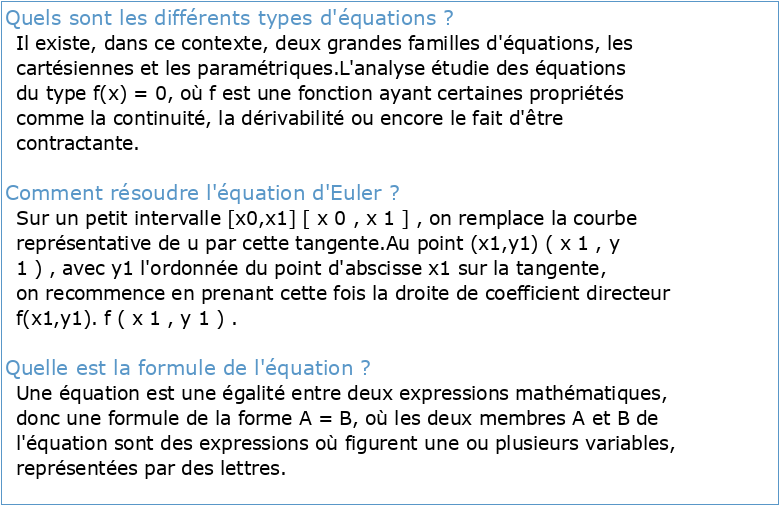 Equations di erentielles L3 de Math ematiques
