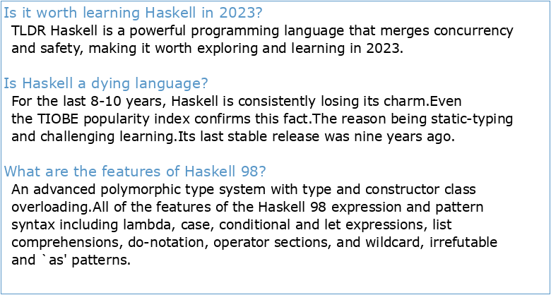 Haskell 98 Language and Libraries The Revised Report