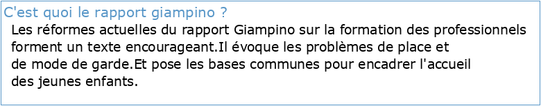 Synthèse rapport Giampino vf