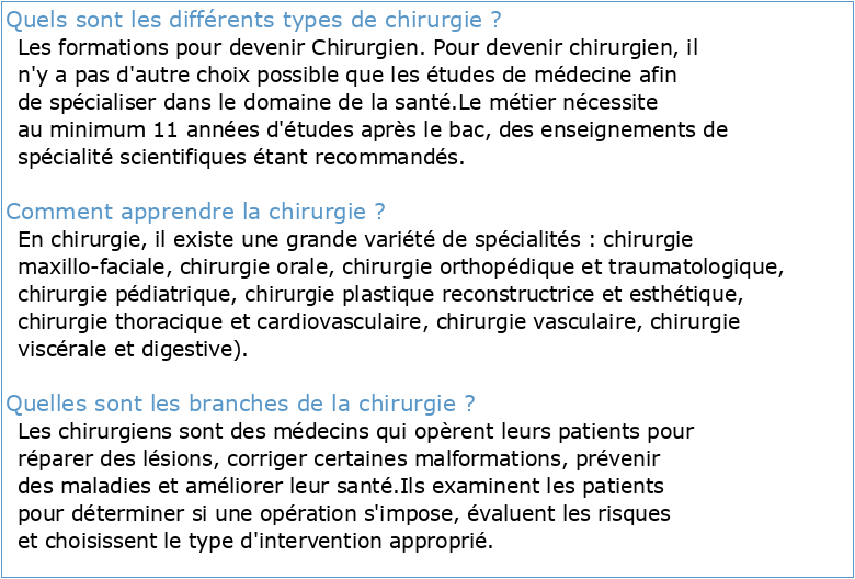 Formation chirurgicale de terrain « Chirurgie Solidaire »