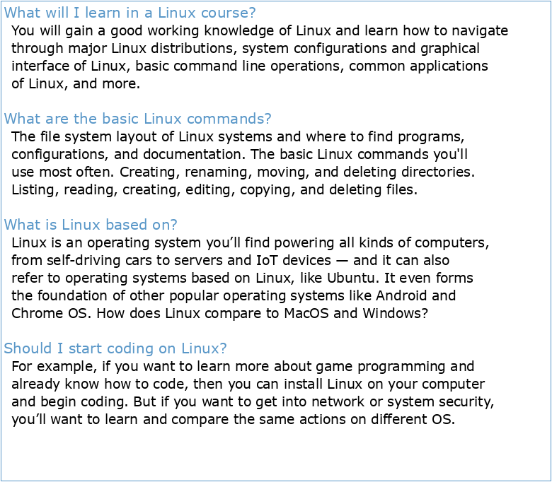 Introduction to Linux Course (Tutorial)