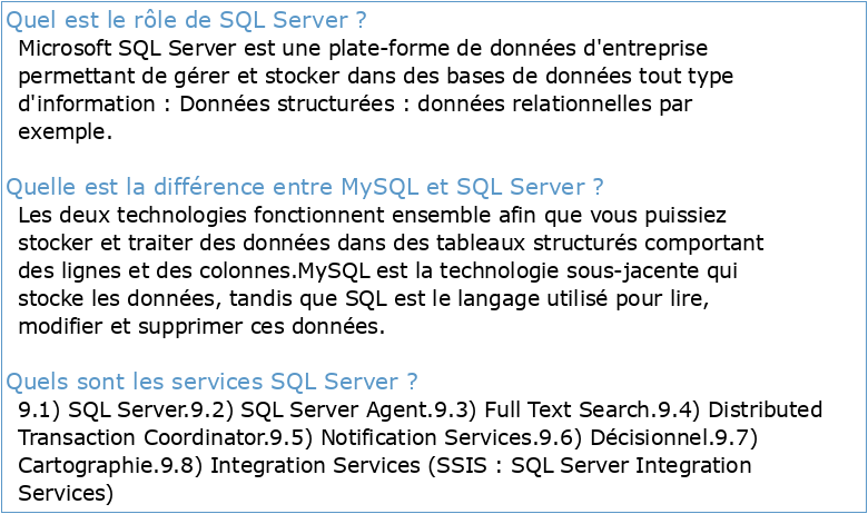 SQL Server par la pratique