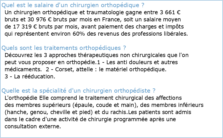 Revue Marocaine de Chirurgie Orthopédique
