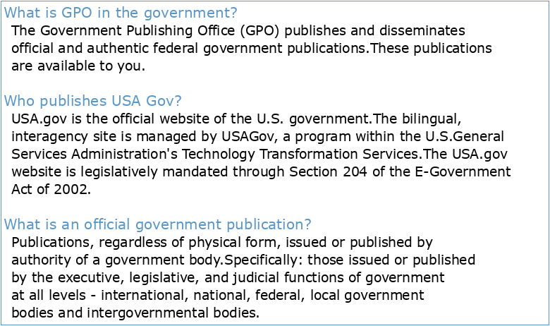 GovInfo  US Government Publishing Office