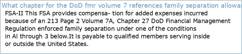 DoD Financial Management Regulation Volume 7A Chapter 50