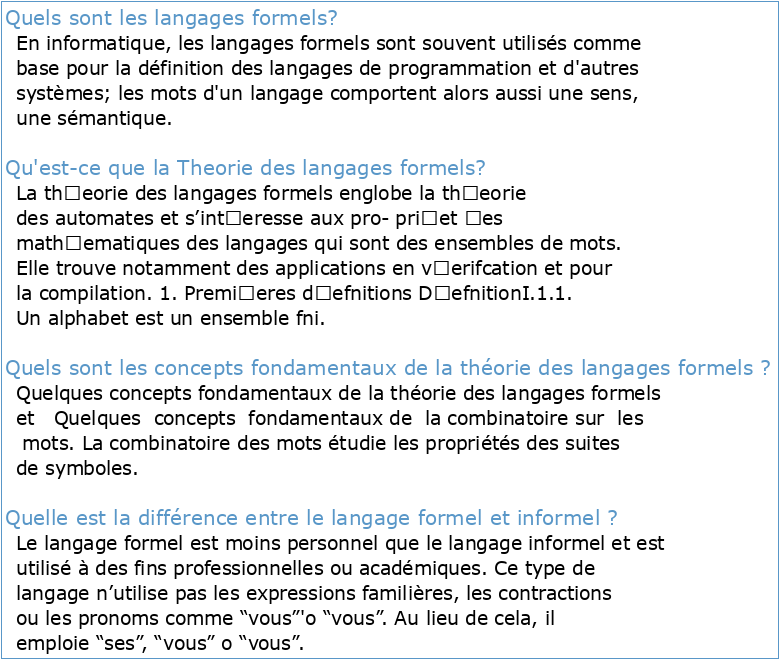 2018 LifLF – Théorie des langages formels Support de cours 1 / 23