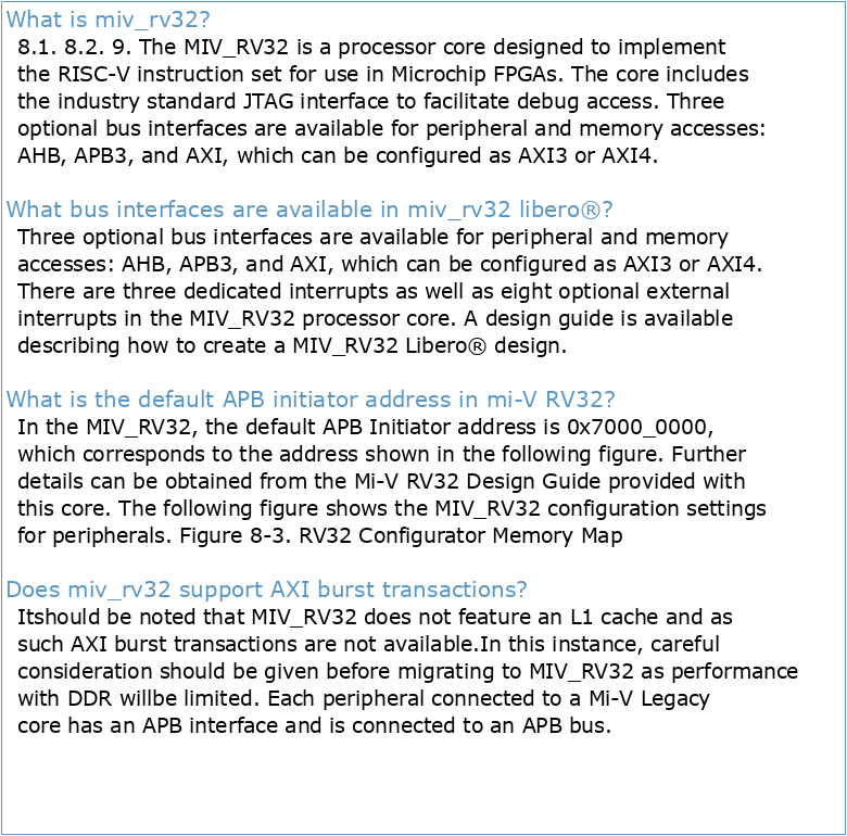 MIV RV32 v312 Release Notes