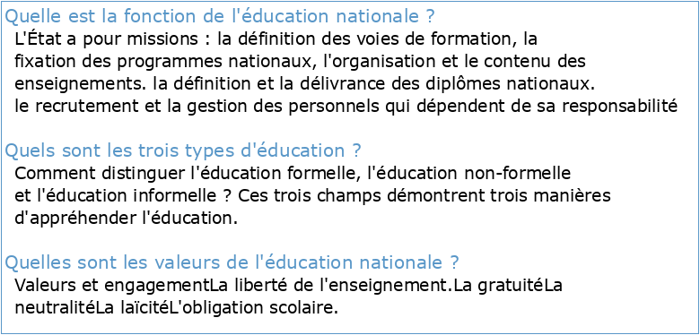 Éducation Nationale