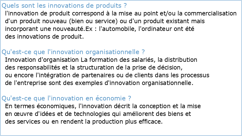 L'innovation dans le secteur de la fabrication au Québec entre 2010