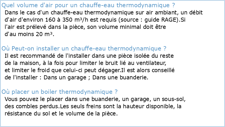 Chauffe-eau Thermodynamique Monobloc Daikin sur Air Ambiant
