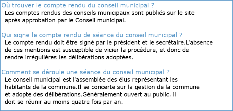 compte-rendu de la seance du conseil municipal du 4 mai 2015