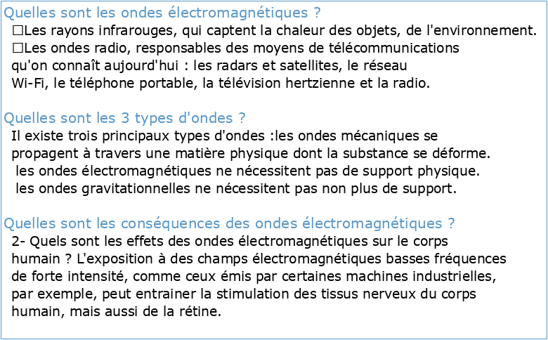 P3 : Les Ondes Électromagnétiques Page 1