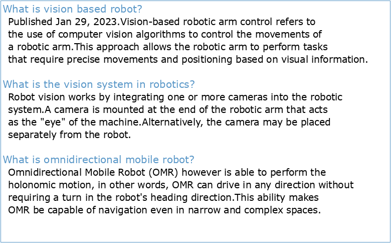 Vision-based navigation of omnidirectional mobile robots