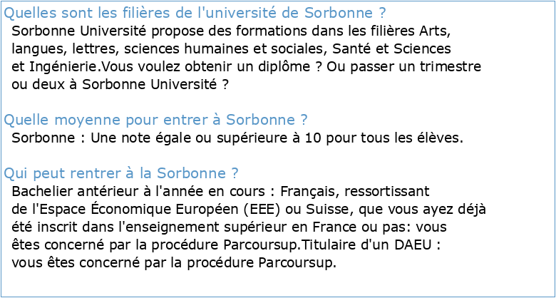 Sorbonne Universités