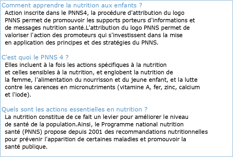 NUTRITION ET PETITE ENFANCE  Ireps Nouvelle-Aquitaine