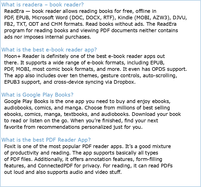 PDF Viewer & Book Reader – Applications sur Google Play