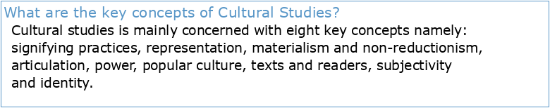 ENGH 676 : Intro to Cultural Studies