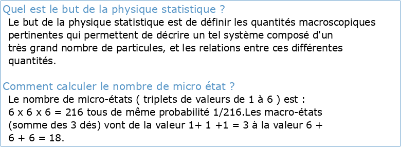 Physique statistique  Gilles Montambaux
