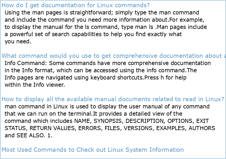 Linux command line for you and me Documentation