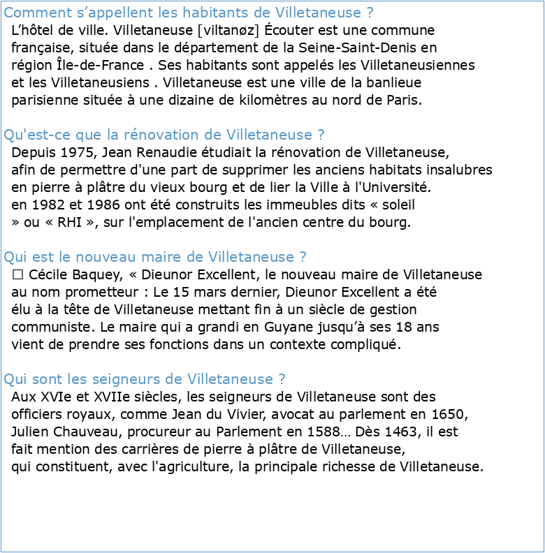 Projet Éducatif Territorial Villetaneuse 2022-2026