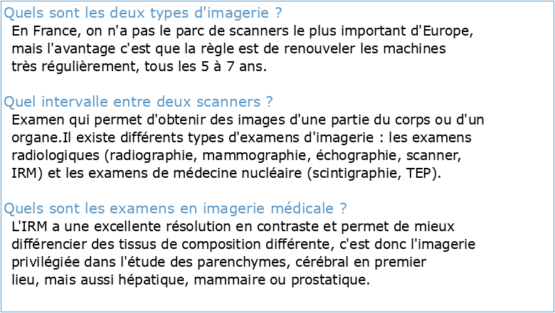 2-Rapport Imagerie médicale