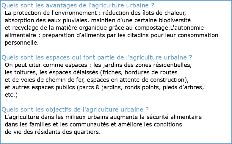 cité productive  intégration de l'agriculture au paysage urbain et