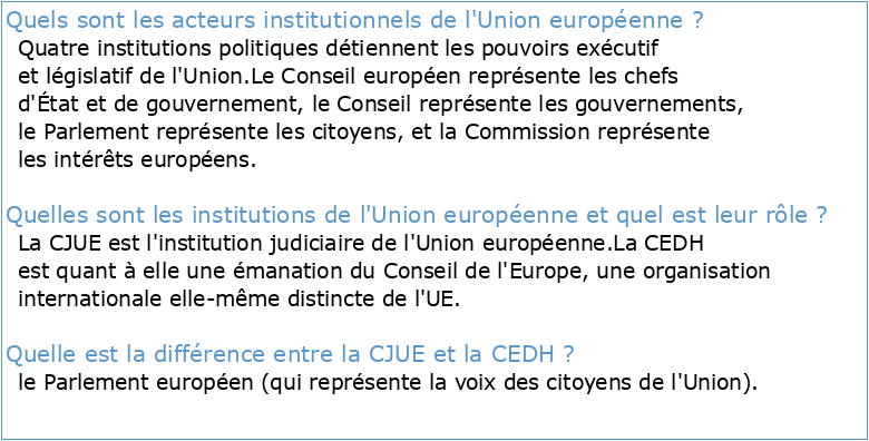 \Droit institutionnel et normatif de lUnion européenne\ Première Partie