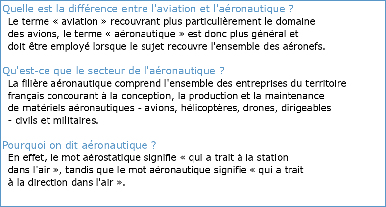 Lexique franglais–français de termes aéronautiques courants et