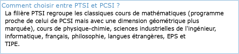 Thermodynamique MPSI-PCSI-PTSI 1re année