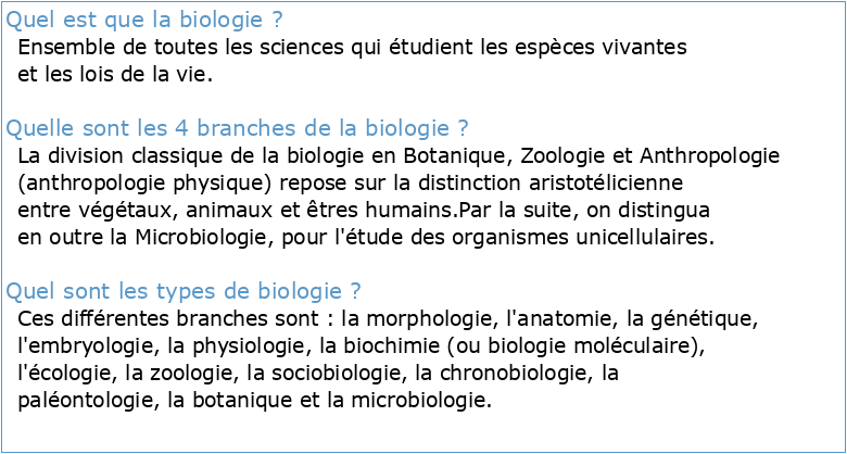 1-Biologie
