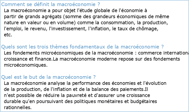 Macroéconomie 3