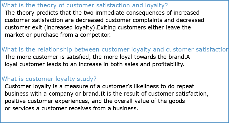 an empirical study of customer satisfaction and loyalty in b2c e