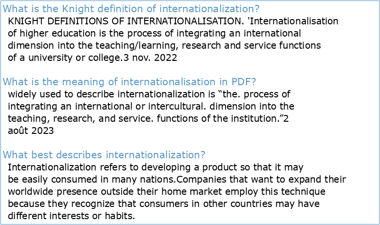 Updating the Definition of Internationalization