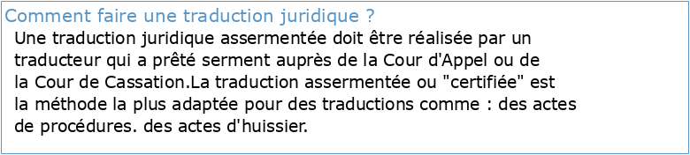 La Mallette De La Traduction Juridique Cttj ?