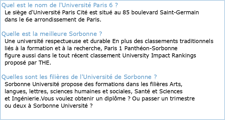 Université Pierre et Marie Curie-Paris 6