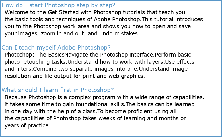 The complete beginners guide to Adobe Photoshop