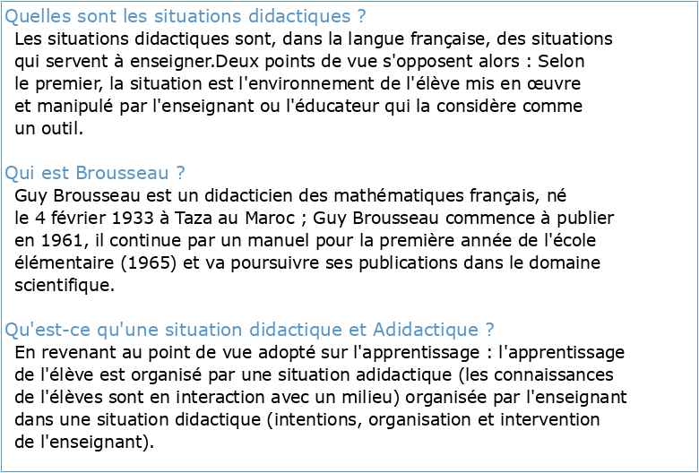 Brousseau G (1998) Théorie des situations didactiques