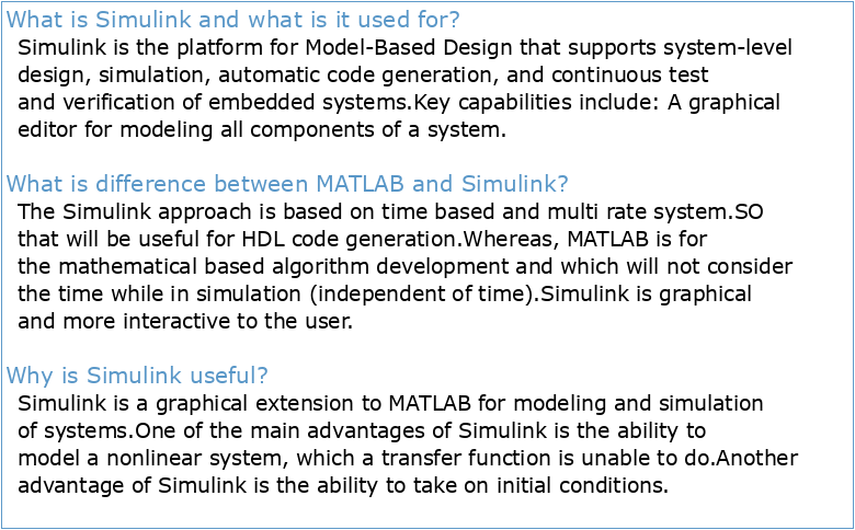 What is Simulink?