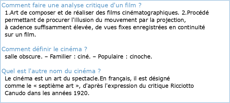 Dictionnaire théorique et critique Du cinéma