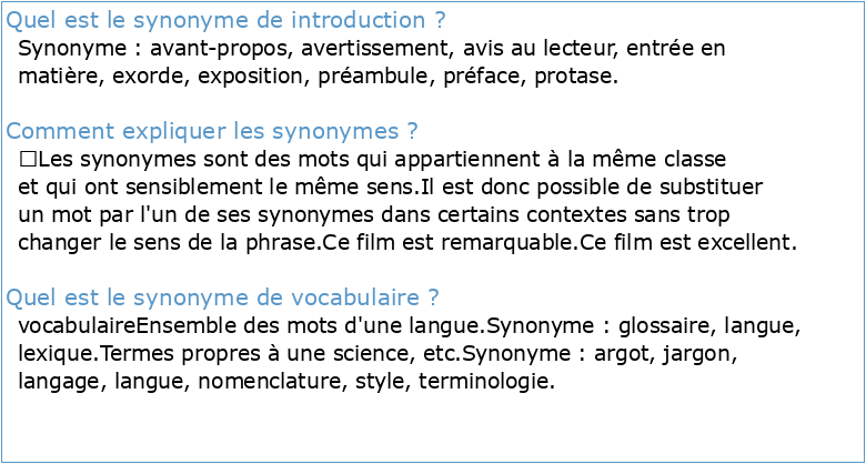 Voc-Synonymes-Introductionpdf