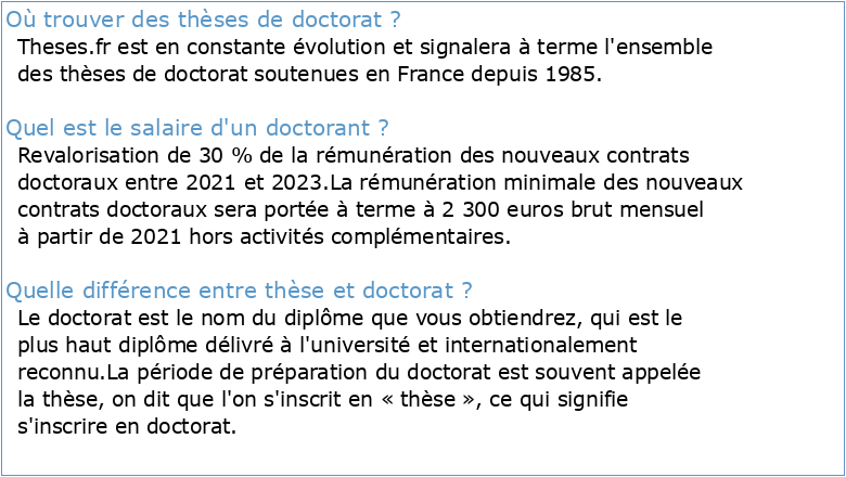 THESE DE DOCTORAT DE L'UNIVERSITE PARIS-SACLAY