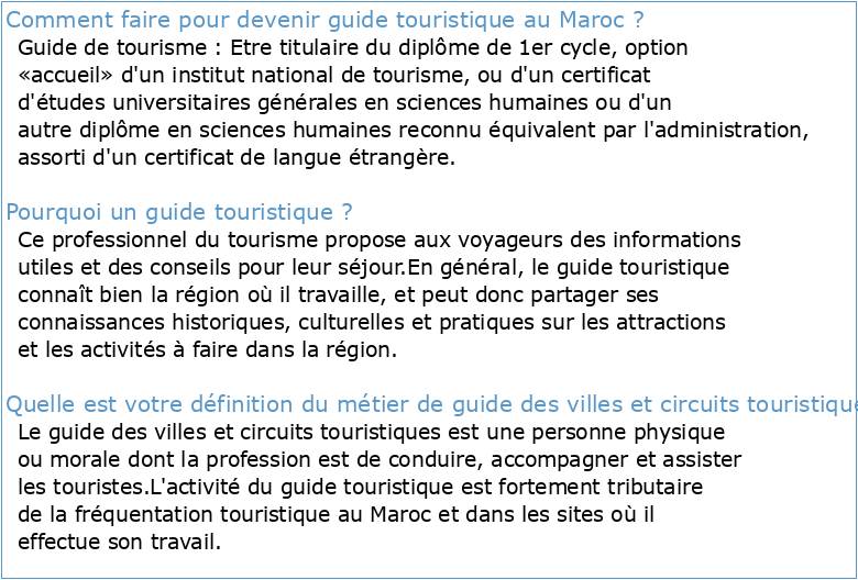 GUIDE NATIONAL