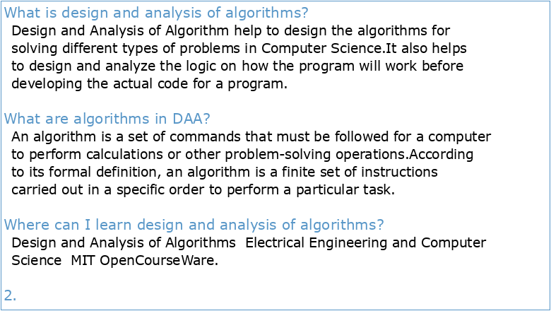 6046: Design and Analysis of Algorithms