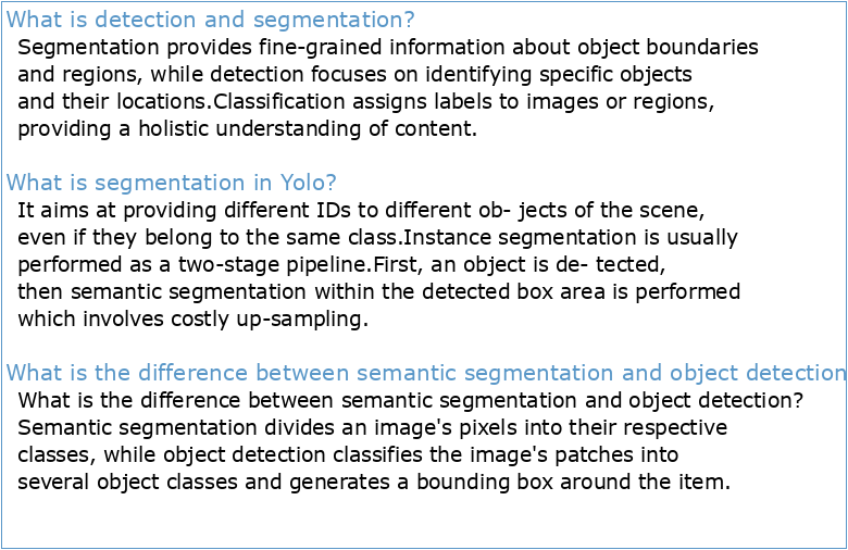 Lecture 11: Detection and Segmentation