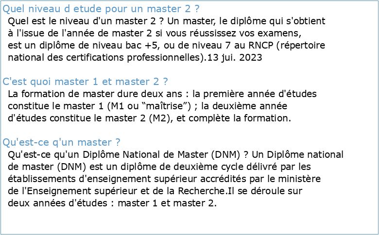 Master 2
