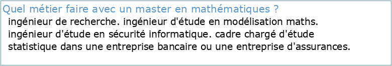 Master Perfectionnement en Mathématiques (PMG)