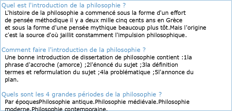 PHI 101 – Introduction à la philosophie
