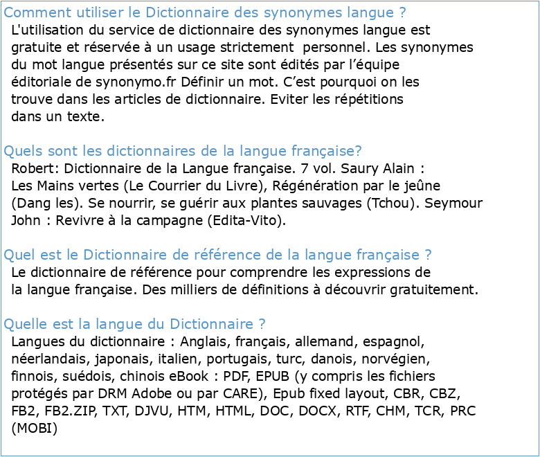 Dictionnaire De Linguistique Et Des Sciences Du L