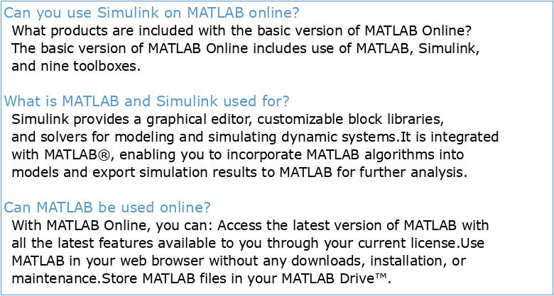 MATLAB & Simulink for Remote Access and Online Classes