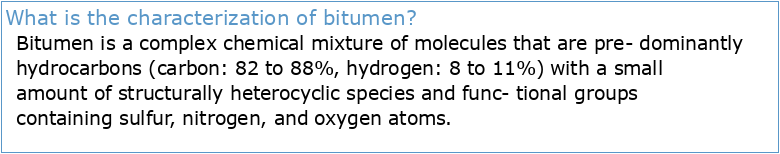 Characterisation of thermomechanical properties of bituminous